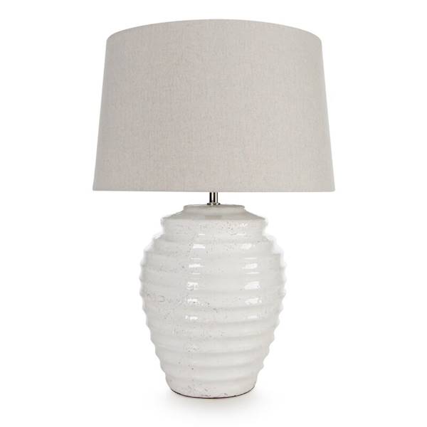 EU.LAMPA LENA/LAMP/02 40x20x59 478866 +ABAŻUR BEŻ