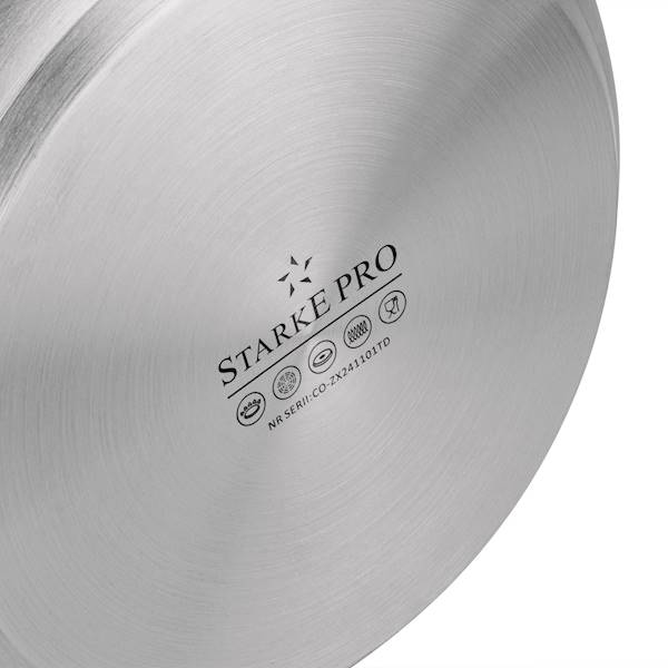 TA.STARKE GASTRO PATELNIA 20x5,2cm CAŁA METALOWA
