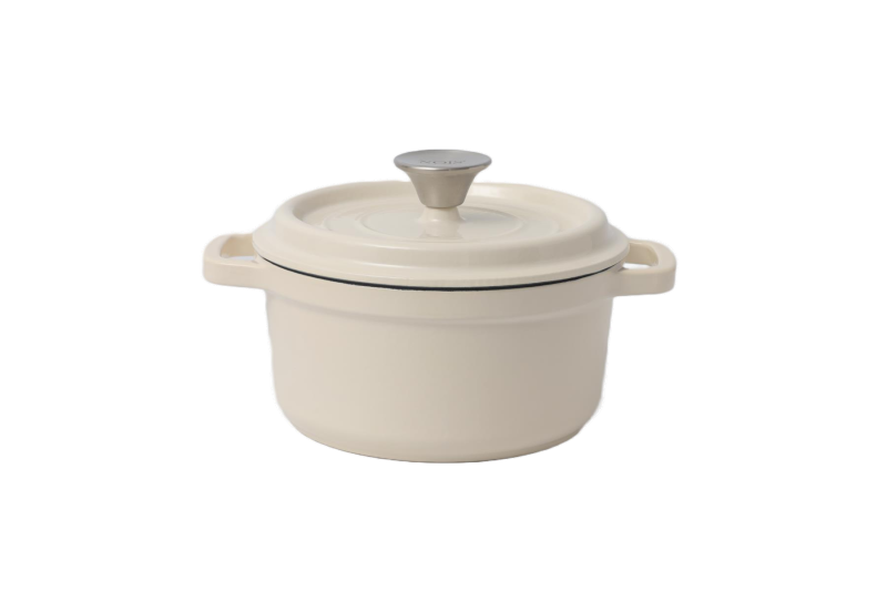 NOIS GARNEK ŻELIWNY TIERRA 24cm KREMOWY 830362