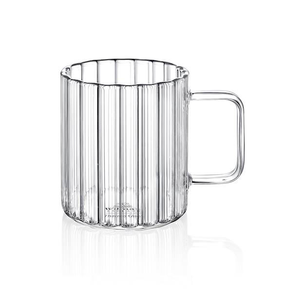 WILMAX KUBEK/SZKLANKA+UCHO RYFL. 300ml WL-888616/A