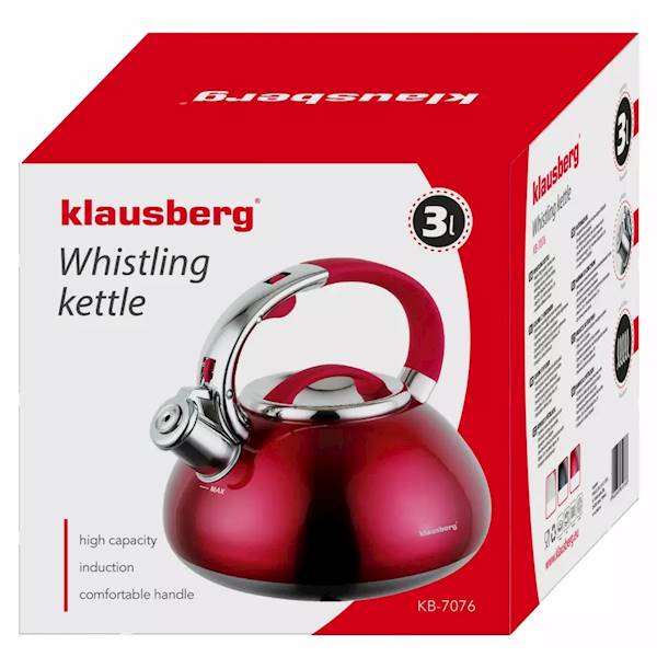 KLAUSBERG CZAJNIK 3,0L BORDOWY KB7076 