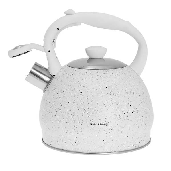 KLAUSBERG CZAJNIK 2L KB7319 NAKRAPIANY BIAŁY