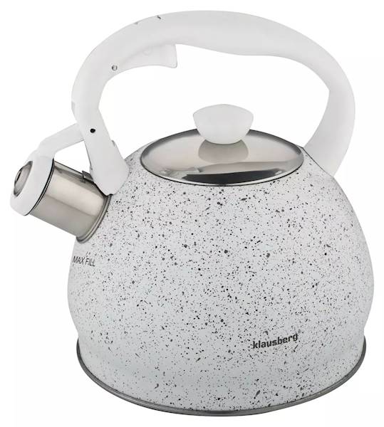 KLAUSBERG CZAJNIK 2L KB7319 NAKRAPIANY BIAŁY