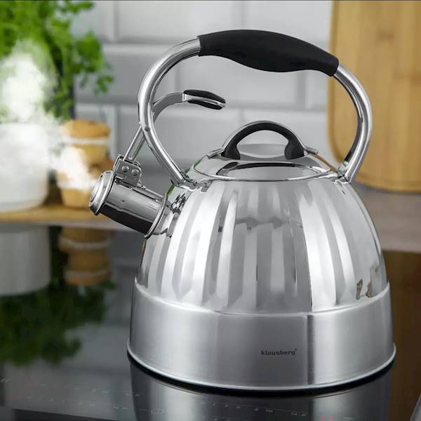KLAUSBERG CZAJNIK 2,8L KB7479 CHROM