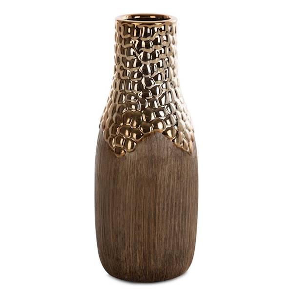 EU.WAZON NEVIA/WAZ/01 15x15x33cm 477890 BRĄZ+ZŁ.