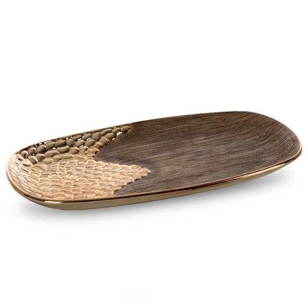 EU.PATERA NEVIA/PAT/01 34x18x3cm 477896 BR+ZŁOTO