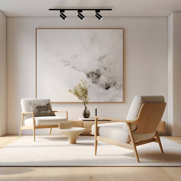 GOLDLUX ZESTAW SZYNOWY LONDON 3xGU10 327659 CZARNY