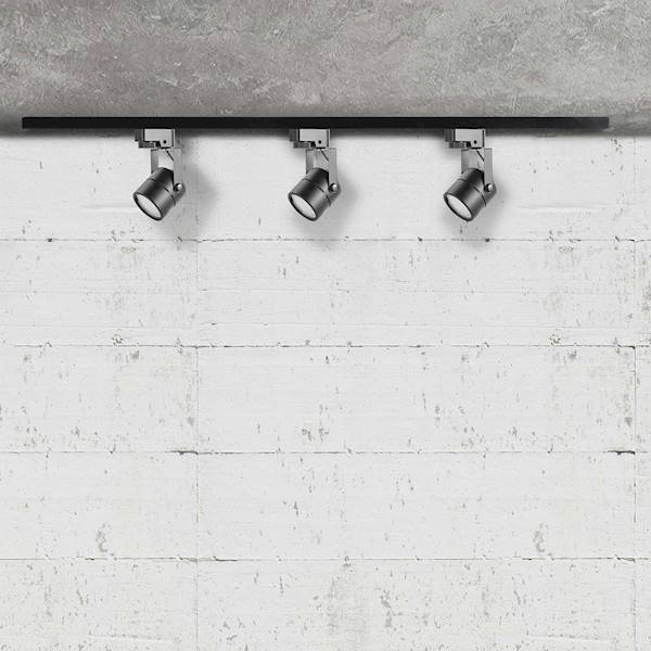 GOLDLUX ZESTAW SZYNOWY PRAGA 3xGU10 327345 CZARNY