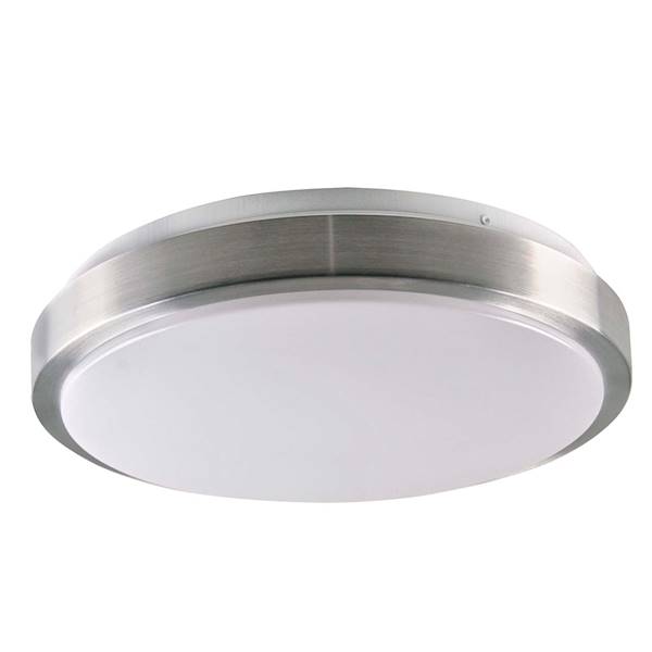 GOLDLUX PLAFON LED BENEDYKT 33cm 2xE27 326843 INOX