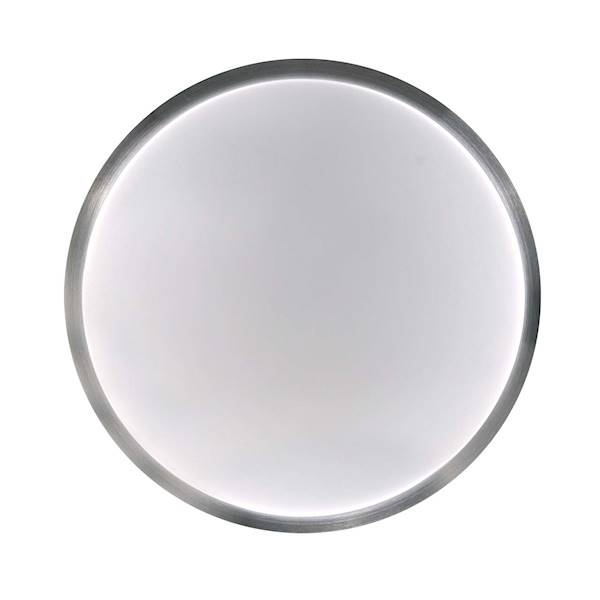 GOLDLUX PLAFON LED BENEDYKT 33cm 2xE27 326843 INOX