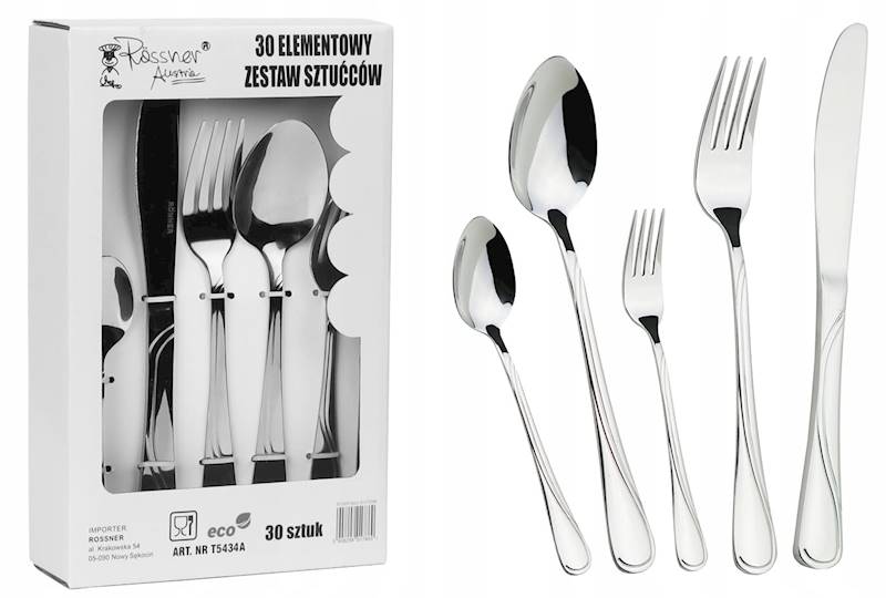 ROSSNER SZTUĆCE 24EL. W ZESTAWIE T5434A (6 OSÓB)