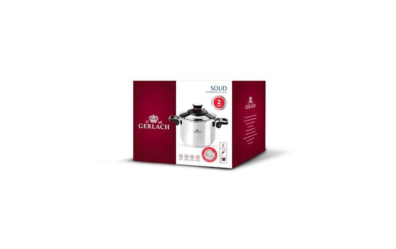 GERLACH AMBIENTE SZYBKOWAR 22CM 6L 