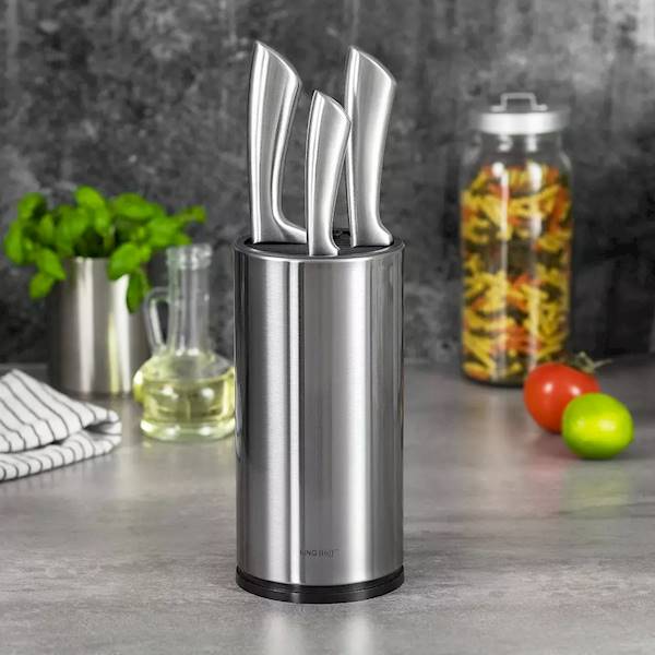 KINGHOFF BLOK NA NOŻE INOX KH1654