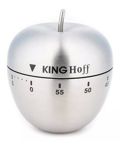 KINGHOFF MINUTNIK JABŁKO KH3133 INOX
