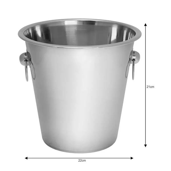 KINGHOFF WIADERKO DO LODU FI22 h=21cm 3,5L KH1242