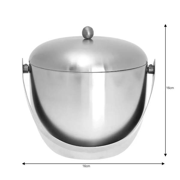 KINGHOFF POJEMNIK NA LÓD 1,75L INOX KH1492