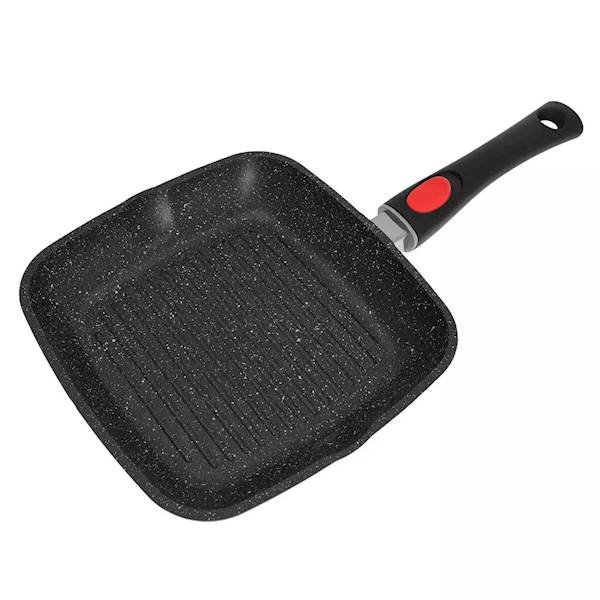 KINGHOFF PATELNIA GRILL Z POKRYWĄ 24cm KH1510