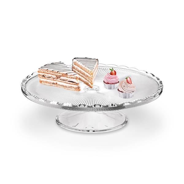 TA.PATERA SZKLANA ANASTAZJA NA NODZE 29CM