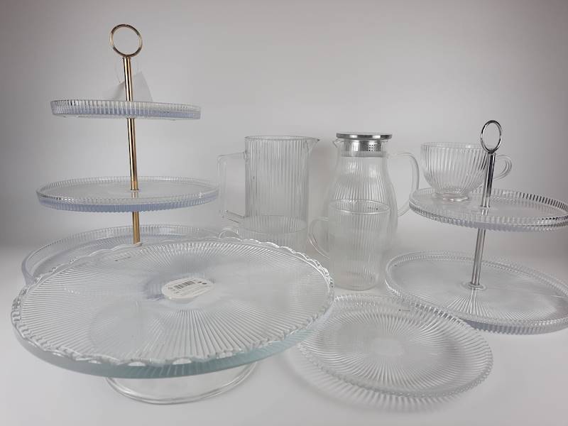 TA.TALERZ SZKLANY ANASTAZJA 20CM