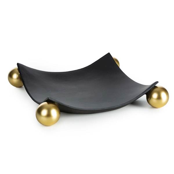 PATERA ALEX/PAT/01 23x23x5cm 478801 CZARNO/ZŁOTA EUROFIRANY