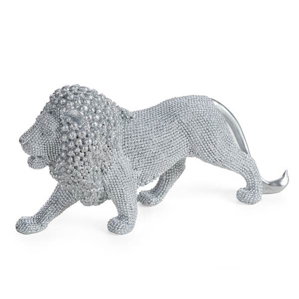 FIGURKA ELDO/1/FIG/55 23x6x12cm 485003 LEW SREBRNY EUROFIRANY