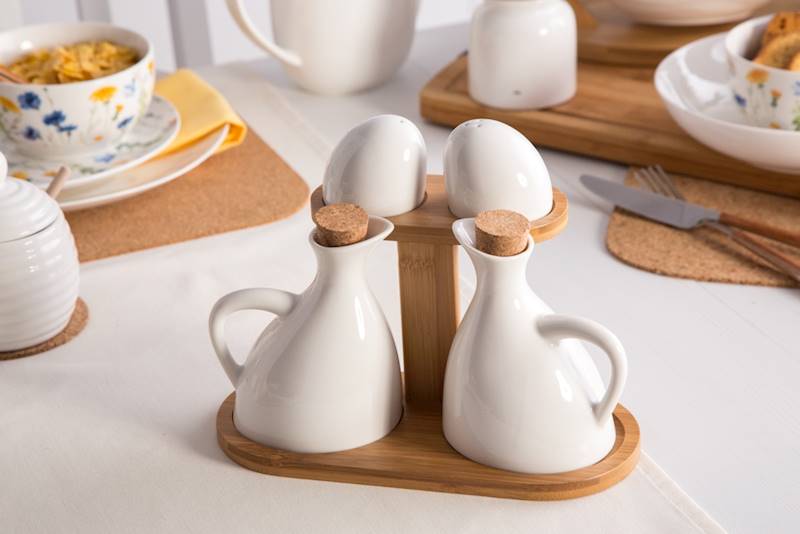 REGULAR ZESTAW DO PRZYPRAW 4 EL.+ BAMBUS.PODST.