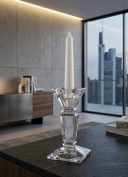 BOHEMIA EMPERY ŚWIECZNIK 20,5CM 818485