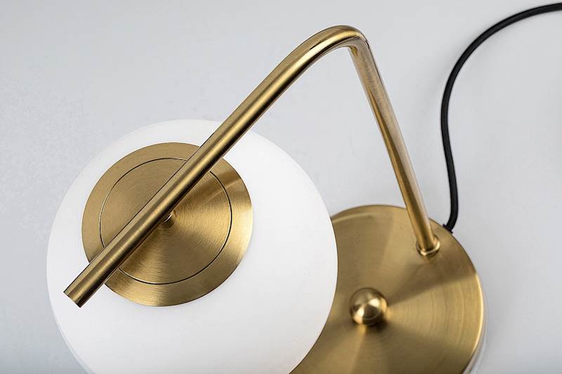 RAB.74203 KIARA LAMPKA NA KOMODĘ 1xE27 KULA ZŁOTA