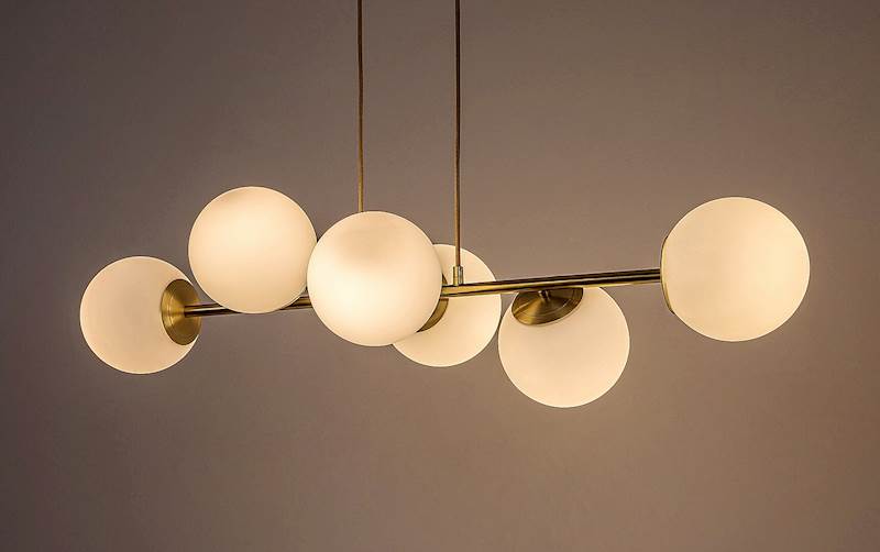 RAB.72249 KIARA 6xE27 LAM.WISZ.ZŁOTA KLOSZE KULE