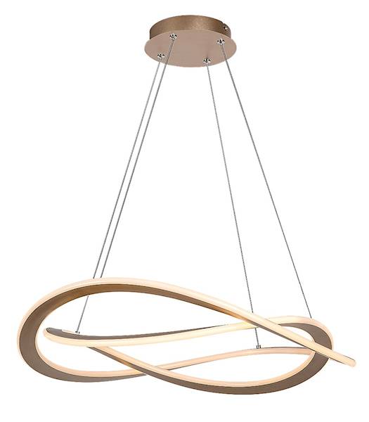 RAB.72282 KALLIRA LAMPA WISZ. LED 40W 3000K ZŁOTA