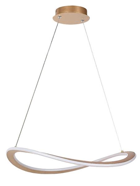 RAB.72281 KALLIRA LAMPA WISZ. LED 40W 3000K ZŁOTA