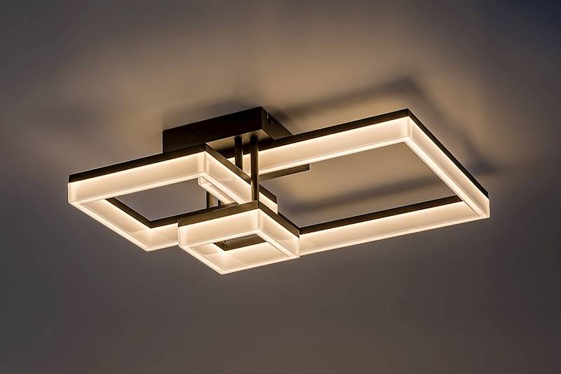 RAB.71386 AMILIA PLAFON LED 22W CCT CZARNY
