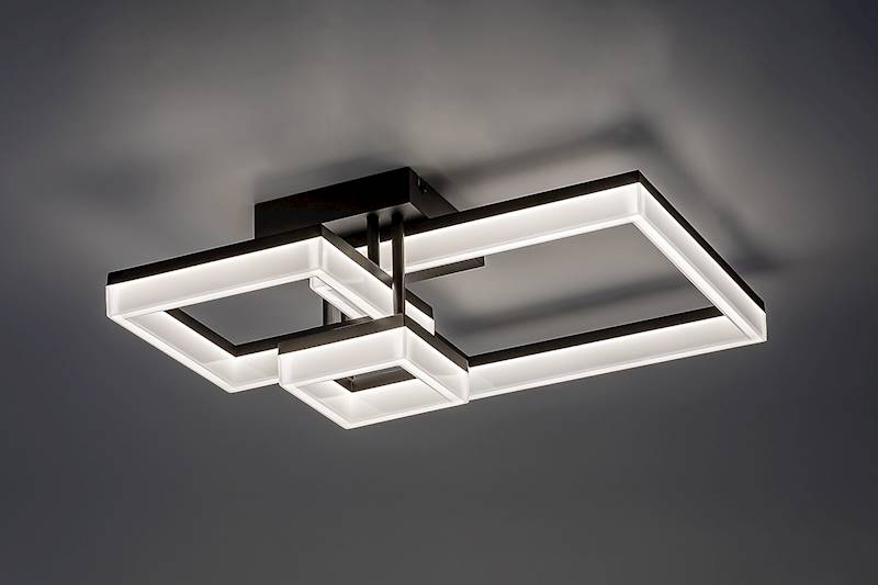 RAB.71386 AMILIA PLAFON LED 22W CCT CZARNY