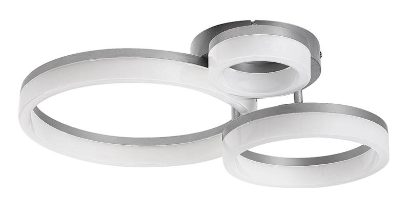 RAB.71387 AMILIA PLAFON LED 24W CCT SREBRNY MATOWY