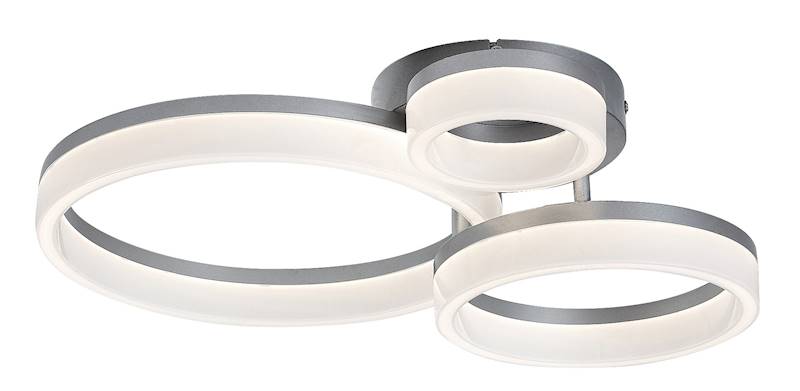 RAB.71387 AMILIA PLAFON LED 24W CCT SREBRNY MATOWY