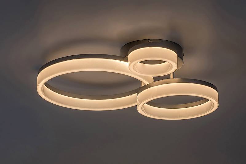 RAB.71387 AMILIA PLAFON LED 24W CCT SREBRNY MATOWY