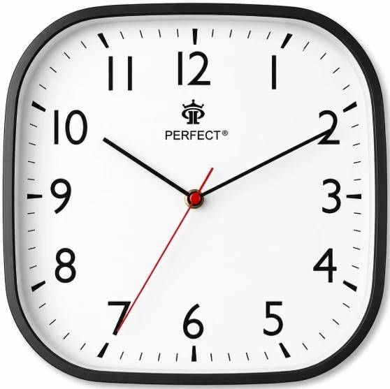 VOL.ZEGAR ŚCIENNY PERFECT FX-5803 27,5x27,5 CZARNY