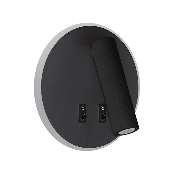 ID.KINKIET LED OTELLO 6W+3W 4000K+3000K 04030 CZAR