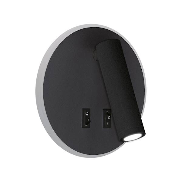 ID.KINKIET LED OTELLO 6W+3W 4000K+3000K 04030 CZAR