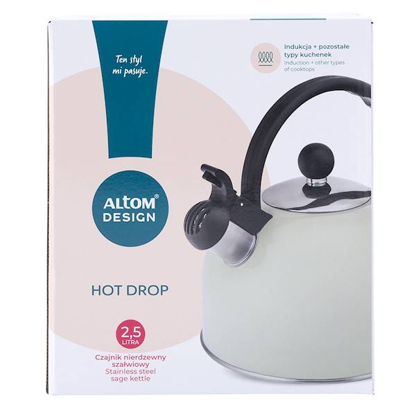 AM.CZAJNIK NIERDZ. 2,5L HOT DROP SZAŁWIA