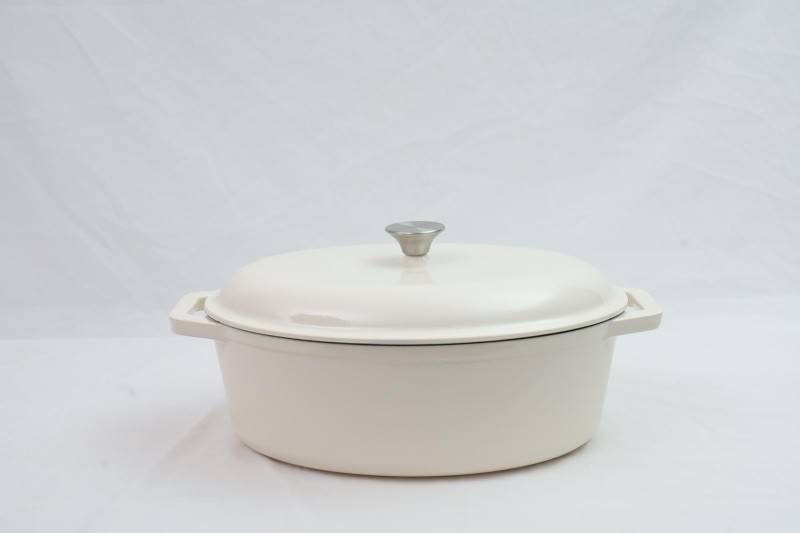 NOIS GARNEK ŻELIWNY TIERRA 36x26cm KREMOWY 830614