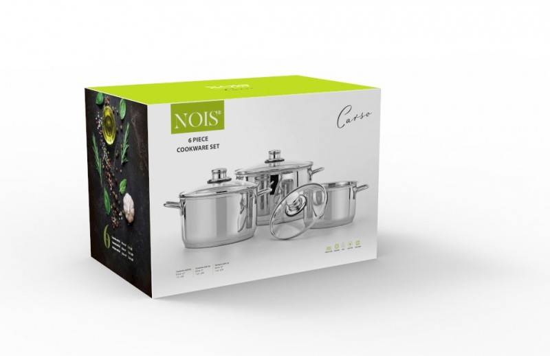 NOIS CARSO ZESTAW GARNKÓW  6el.  830133