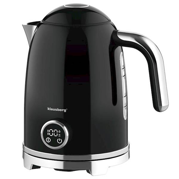 KLAUSBERG CZAJNIK ELEKT. 1,7L CZARNO/CHROM KB9027