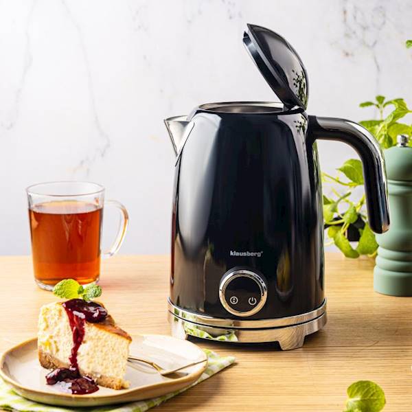 KLAUSBERG CZAJNIK ELEKT. 1,7L CZARNO/CHROM KB9027