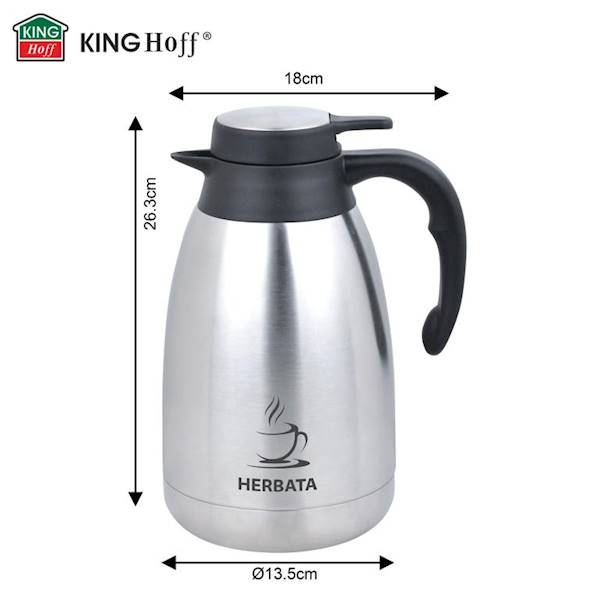 KINGHOFF TERMOS KINFERENCYJNY 2,0L KH2095  HERBATA