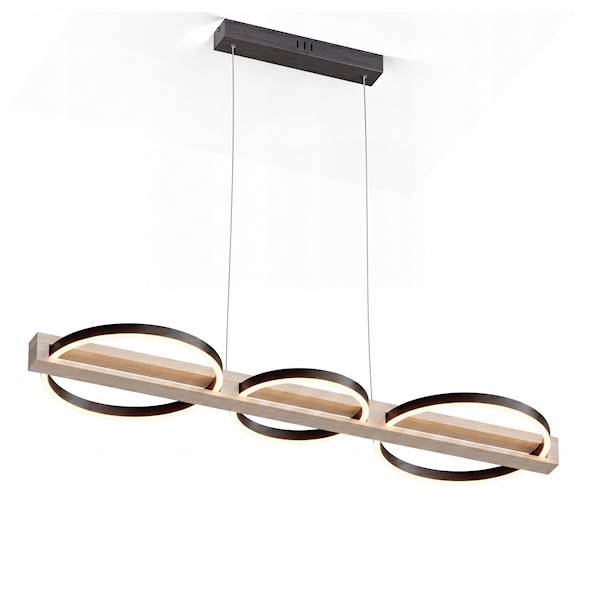 SMART LAMPA WISZ.LT006 68W 3000K 7262 CZARNA+DREW