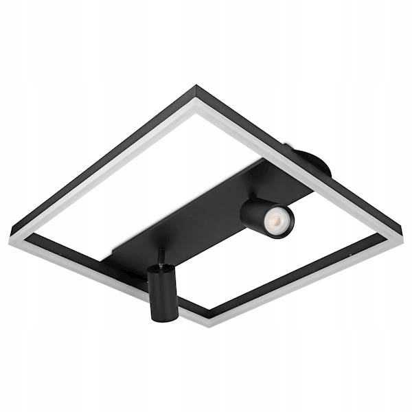 SMART LAMPA SUFIT.GU10+LED 38W 7940 4000K CZARNA
