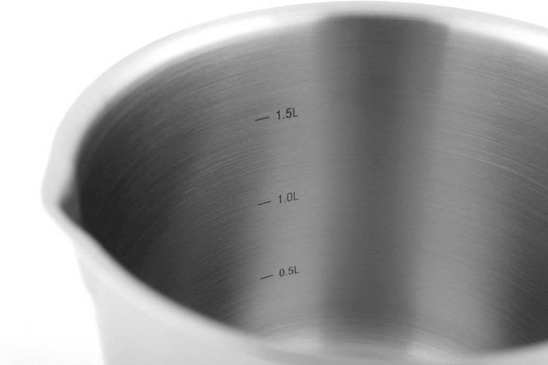 NOIS GARNEK DO MLEKA CHROM 14x13,5cm 2L 830001