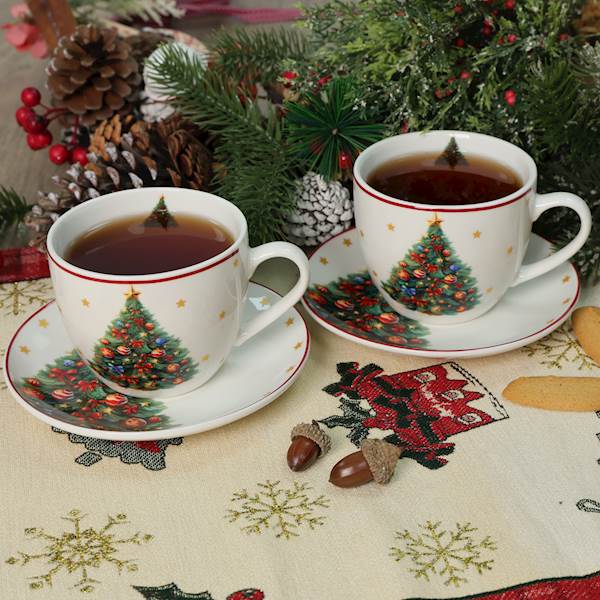 K.CLASSIC 2 FILIŻANKI 250ml+2 SPODKI 14cm CR2-S7