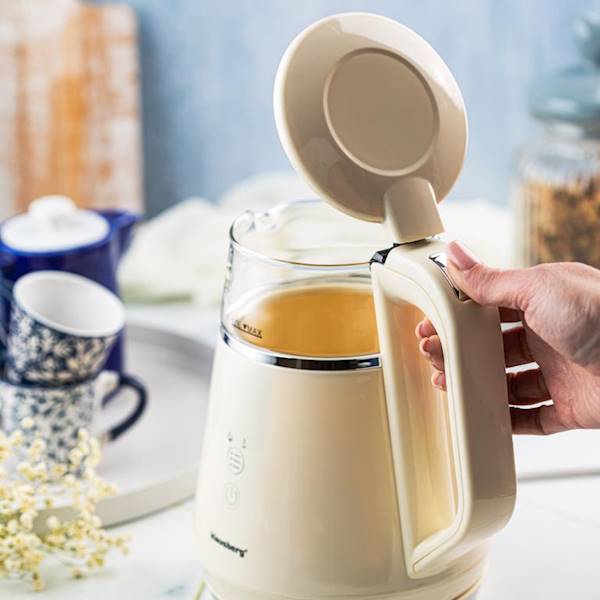 KLAUSBERG CZAJNIK ELEKT. 1,0L BEŻ KB7893